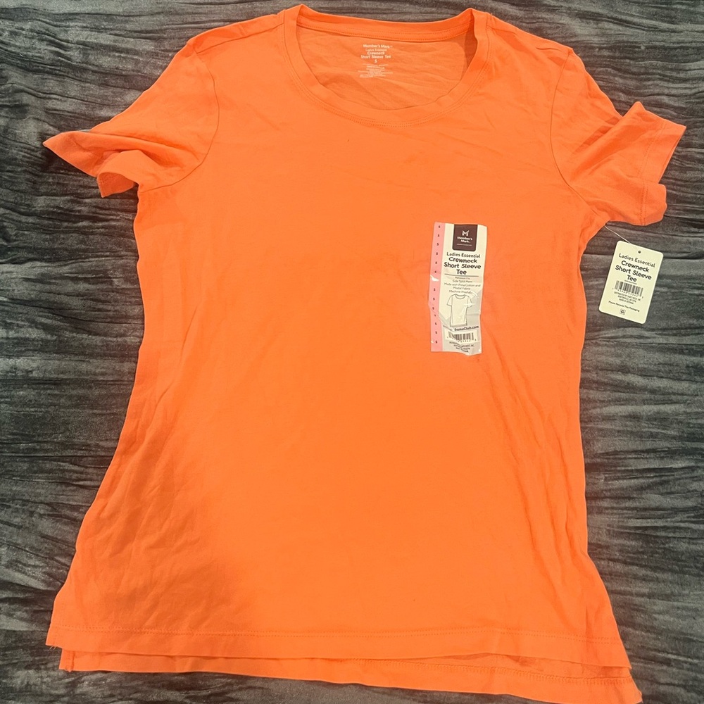 Orange Women's T-Shirt Size S by members mark